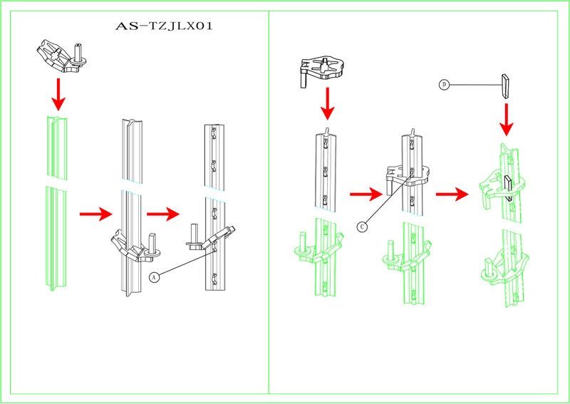 Adamoss T-Post Gate Hinge Pins, Hang a gate from a Metal T Post, Easy to Install,Hang a gate of Any Farm or Garden from a Metal T Post - Image 3